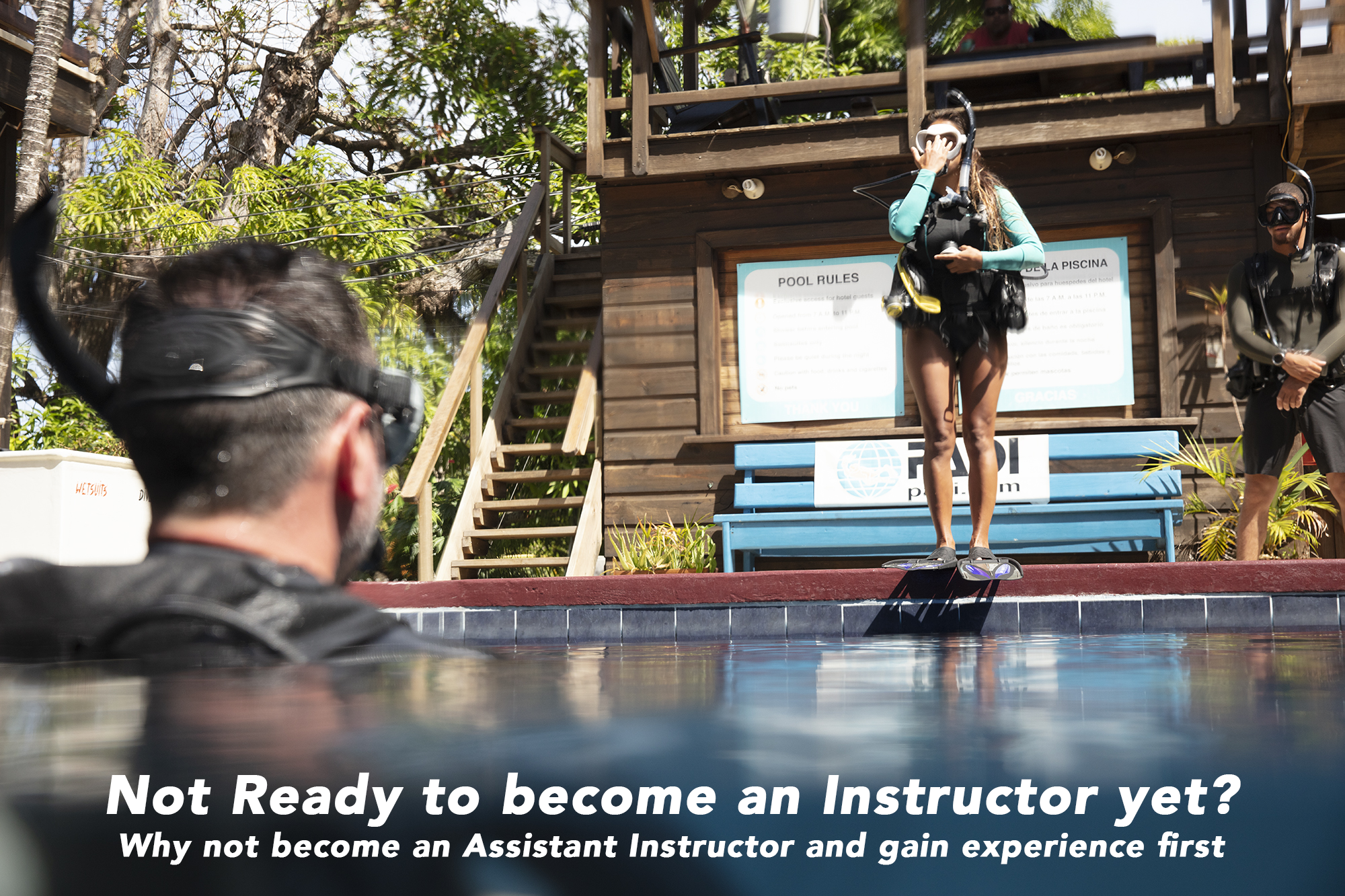 Become a PADI Assistant Instructor with Sussex Diving & Leisure